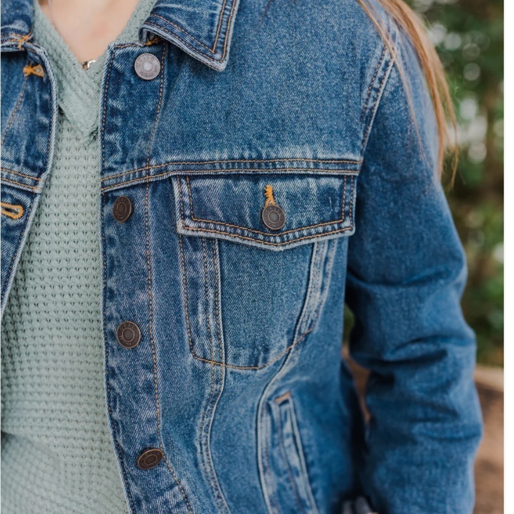 Cello  Blue Denim Jacket - Picture 2 of 11
